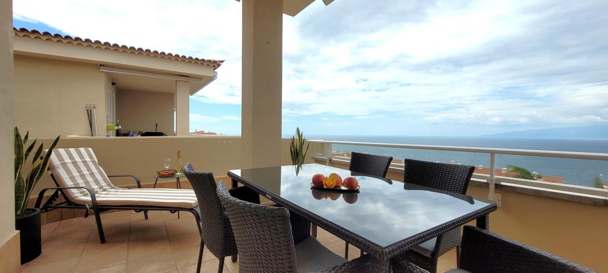 Luna - Ac, 2 Pools, Panoramic Ocean, Private Garage, Fibre Net 圣地亚哥港 外观 照片